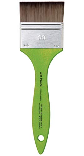 Da Vinci 5073 Serie Mottler-Spazzola 60 Mm, Fibra Sintetica, Verde, Size 60