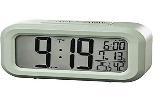 Hama Rc 660 Digital Table Clock Colore Menta Rettangolare