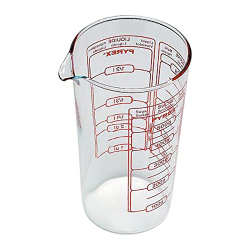 Pyrex Classic Misura Graduata In Vetro Borosilicato, 0,5Lt