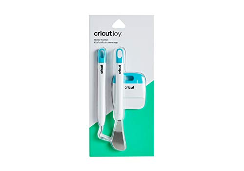 Cricut 2007994 Starter Tool Set Di Strumenti Base Joy, Bianco