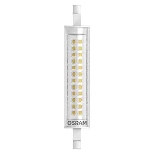 Osram Lampada A Tubo Led Con Base R7S, Sostituzione Tubo Led Da 12 W Per Lampadina Da 100 W, Bianco Caldo (2700 K)