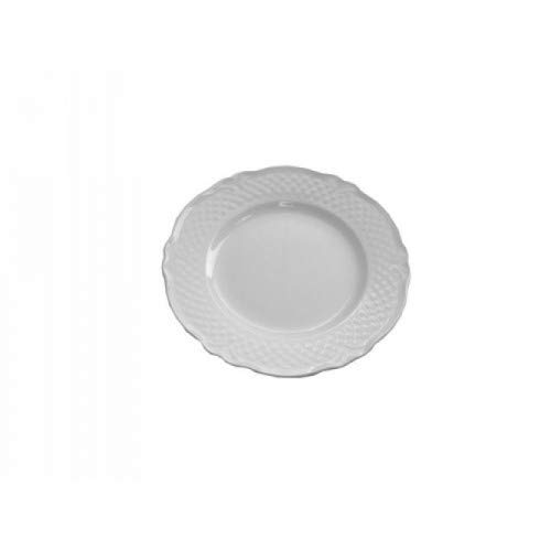 Saturnia Set 6 Piattini Dessert Cm 17. Malaga Bianco
