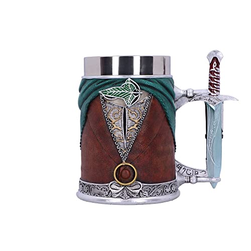 Nemesis Now Boccale Con Licenza Ufficiale Lord Of The Rings Frodo, Marrone, 15,5 Cm