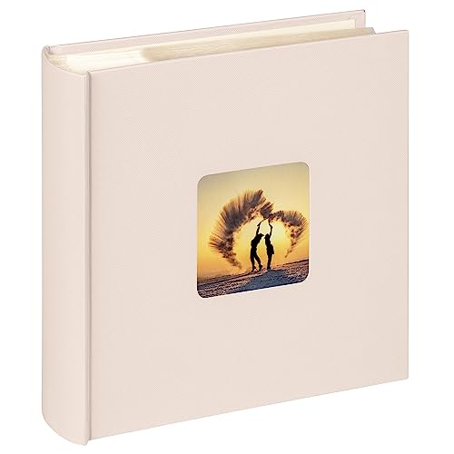 Walther Design Fun Album Fotografico, Carta, Bianco Chamois, 200 Fotos 10 X 15 Cm