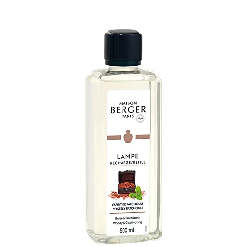 Lampe Berger Esprit De Mystery Patchouli Fragrance, Plastique, Bianco, 7.5 X 4.5 X 19 Cm