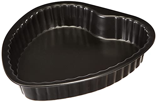 Guardini Arianna Stampo Cuore, Acciaio, Nero, 25 X 25 Cm