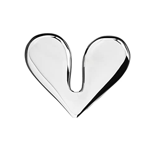 Alessi Jht01 Aprinoci Di Design In Acciaio Inox Lucido, Argento, 4.01 X 3.51 X 1.52 Cm, 56 Grammi