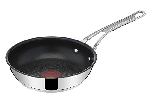 Tefal E3060434 Jamie Oliver-Padella In Acciaio Inox, 24 Cm, Inossidabile