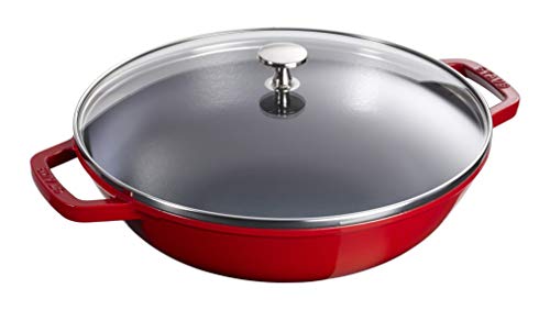 Staub 40511-345-0 Staub Specialities Wok Medio, 340 X 120 X 450