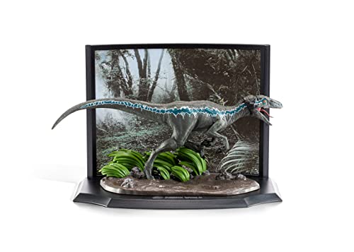 Jurassic Park Statuette Toyllectible Treasure Velociraptor Blue Raptor Recon 8 Cm
