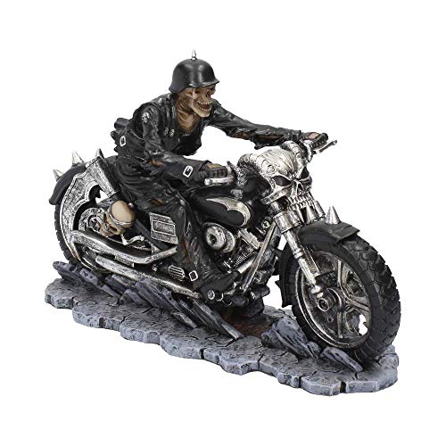 Nemesis Now Hell On The Highway James Ryman - Statuetta In Resina, 20,5 Cm, Colore: Nero