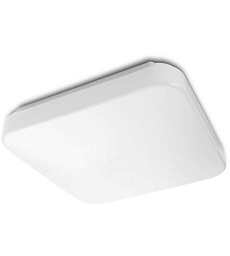Philips Led Mauve Lampada Da Soffitto Quadrata, 1700 Lm, Luce Bianca Calda, 17W, Bianco