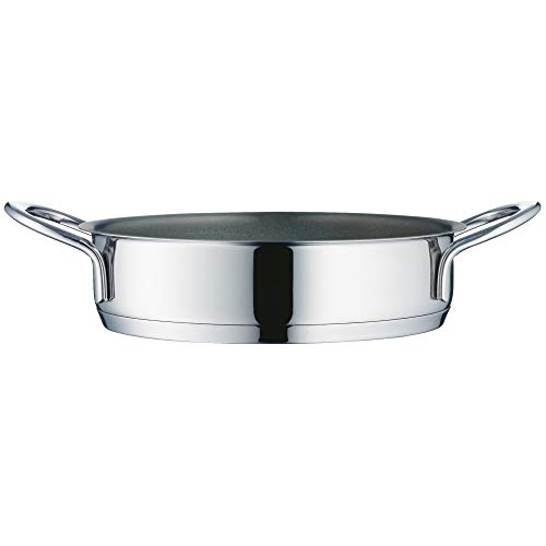 Wmf - Mini Tegame Da Portata Rivestito In Acciaio Inox Cromargan Lucido, 18 Cm, Per Piani Cottura A Induzione, Impilabile, Ideale Per Piccole Porzioni