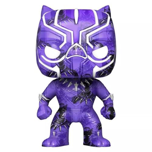 Funko Marvel: Black Panther Artist Series - Pop Vinyl Figure 72 Black Panther 9Cm Ga Excl
