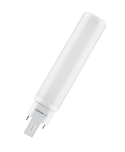 Osram Lampada Dulux D 26 Led Per Base G24D-3, 10 Watt, 920 Lumen, Bianco Caldo (3000K), Ruotabile, Sostituzione Della Tradizionale Lampada Dulux Da 26