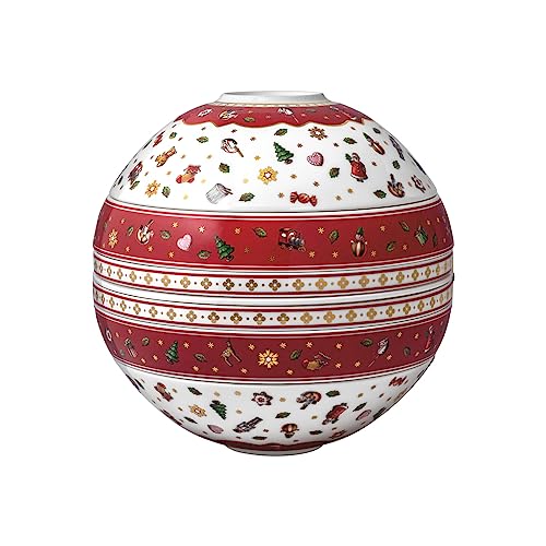 Villeroy & Boch, Toy'S Delight La Boule, Set Da Tavola 7 Pezzi Per Due Persone, Porcellana Premium