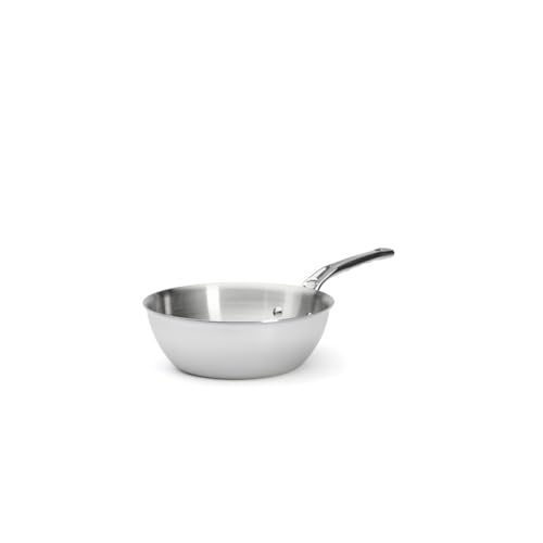De Buyer 3736.20, Padella Sauté Bombata, Affinity, 20 Cm