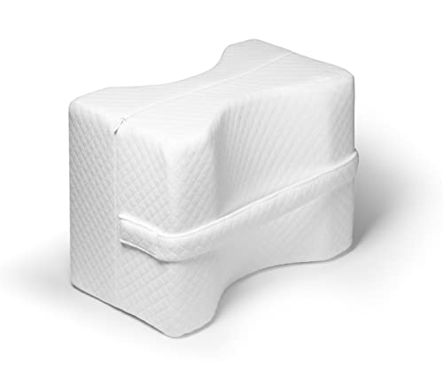 Lifenaxx Cuscino Ergonomico Per Il Ginocchio E Cuscino Per Le Gambe Lx-026 – Memory Foam Cuscino Per Le Gambe Per Il Dolore All'Anca – Metti Il Dolore