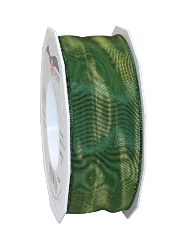 Präsent Nastro, Moss Green, 40 Mm - 25 M