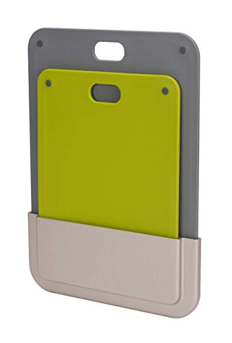Joseph Joseph 60149 Doorstore Set Taglieri 2 Pezzi Con Contenitore Per Dispensa, Multicolour