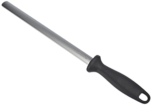 Zwilling Acciaino Con Rivestimento In Diamante, Forma Ovale, Lunghezza: 26 Cm, Manico In Plastica Nera Con Occhiello Per Appendere