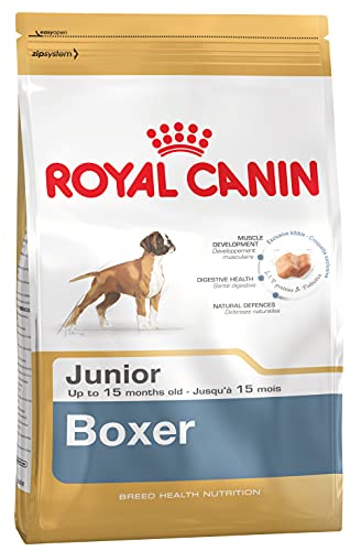 Royal Canin Boxer Junior Secco Cane Kg. 12-Mangimi Secchi Per Cani Crocchette, Multicolore, Unica, 12 Kg (Confezione Da 1), 12000 Unità