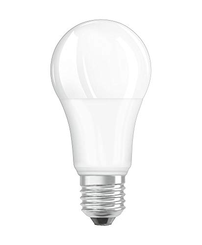 Osram Superstar Classic A Lampadina Led, Attacco: E27, Bianca Calda, 2700 K, 9 W, Equivalenti A 75 W, Led Retrofit Classic A Dim, Opaco, Taglia Unica