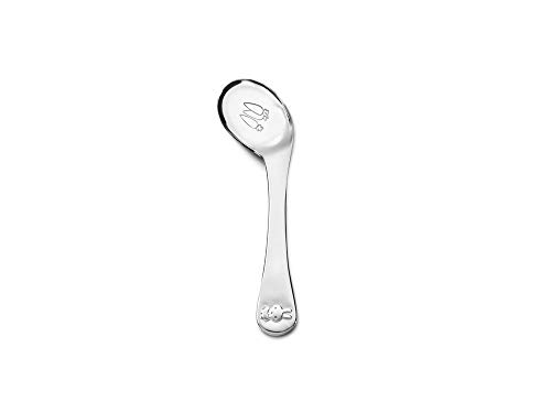 Zilverstad Cucchiaio Ad Angolo Per Bambini Storto Miffy, Acciaio Inossidabile 304, 40X132X9Mm
