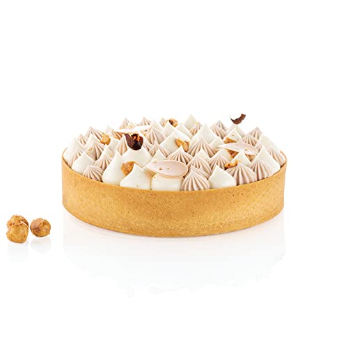 Silikomart - Tarte Ring Classic - Micro Perforated Baking Rings Ø160 H 35 Mm