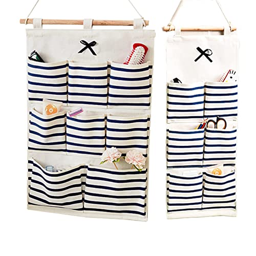 Hosh 2 Pezzi Portaoggetti Da Appendere, Borsa Per Utensili Da Appendere, Borsa Da Appendere, Armadietto Ingresso, Usato In Camera Da Letto, Soggiorno,