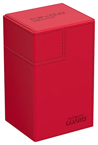 Ultimate Guard Flip`N`Tray 80+ Monocolor Red