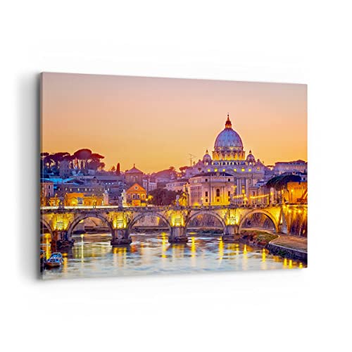 Quadri Moderni Soggiorno Roma Italia Basilica Storia Quadro Su Tela 120X80Cm Stampe Da Parete Camera Da Letto Cucina 1 Pezzo Wall Art Canvas Grandi De