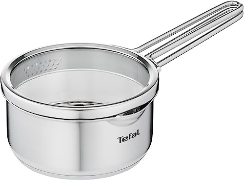 Tefal H8522235 Casseruola Nordica, 16 Cm, 18/10 Steel, Acciaio Inossidabile