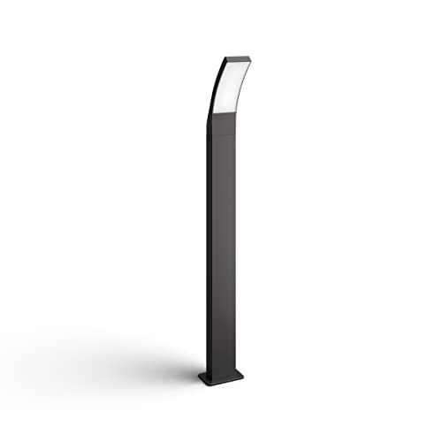 Philips Led Splay Paletto A Led Integrato Per Esterni, Ip44, Luce Bianca Fredda, Antracite
