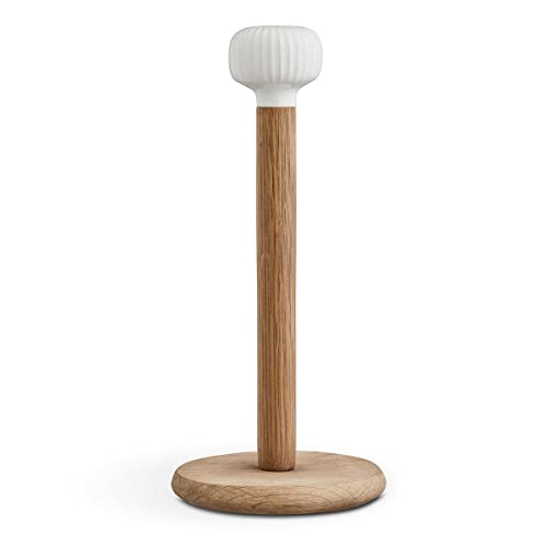 Portarotolo Da Cucina Kähler H31 Cm Hammershøi Design Danese, Bianco