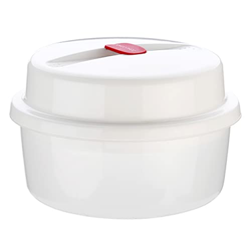 Tescoma 705014 Purity Microwave Pentola Multiuso, Plastica, Bianco, 25 X 20.8 X 11.5 Cm