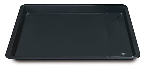 Guardini Gardenia, Teglia Rettangolare Estensibile 33X37-52Cm, Acciaio Con Rivestimento Antiaderente, Colore Nero