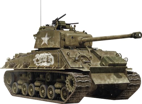 Rye Field Model 5092 M4A3 76 W Hvss Early Type Thunderbolt Vii, Scala 1:35, Modellismo In Plastica