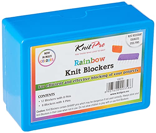 Knitpro Knit Blockers Box, Assorted, Assortito