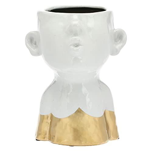 Rituali Domestici - Cachepot Oro In Stoneware Eiofischio
