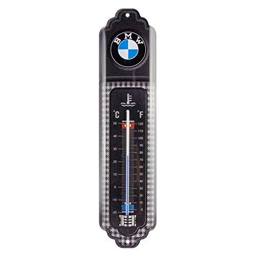 Nostalgic-Art Termometro Analogico Vd - Bmw - Classic Pepita