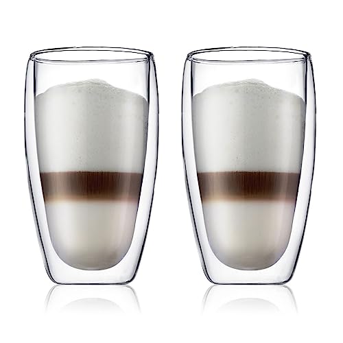 Bodum Pavina 4560-10, Set Da 2 Bicchieri, Vetro