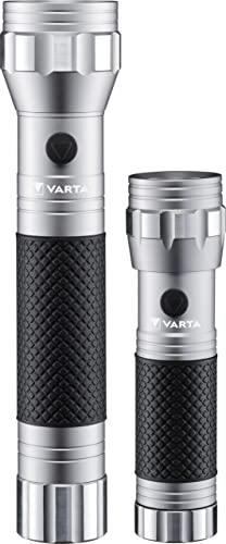 Varta Brite Essentail Twinpack, F10 + F20 Torcia, Luce Per Qualsiasi Lavoro Domestico