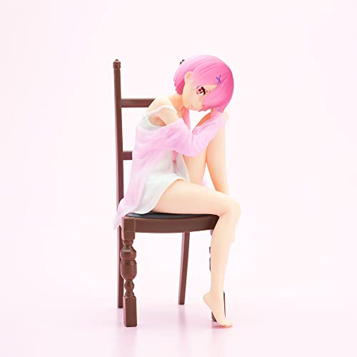 Banpresto Figura De Accion Ram - Re:Zero - Starting Life In Another World - Relax Time 18Cm Bp18650 Multicolore