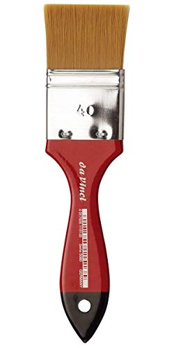 Da Vinci 5080 Series Mottler Pennello, In Fibra Sintetica, Rosso/Nero, 17.5 X 4 X 30 Cm