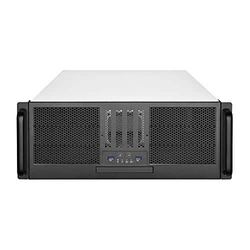 Silverstone Sst-Rm41-506, Chasis De Servidor De Montaje En Rack 4U 6 Bahías 5,25 "