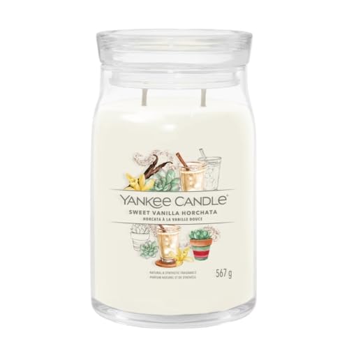 Candela Giara Grande Signature Sweet Vanilla Horchata Yankee Candle