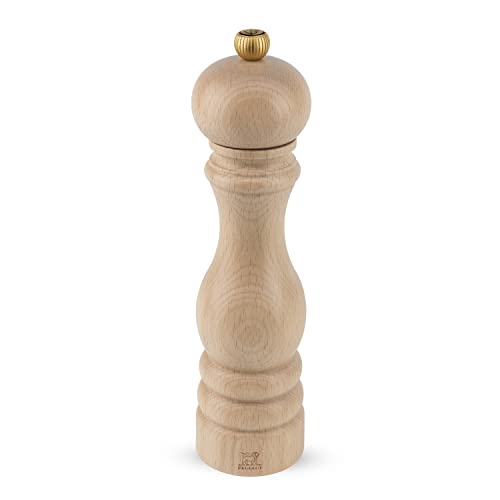 Cilio Peugeot Luce Di Wood Pepper Mill Macina Pepe. 229Mm (9 ") Di Altezza. Venduto Singolarmente.