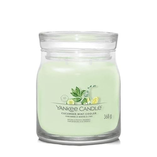 Yankee Candle - Vaso Medio Firma Cetriolo E Menta All'Acqua