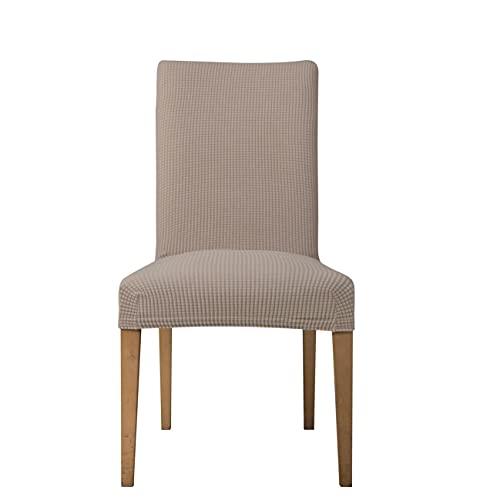 Ebeta 6 Pezzi Coprisedie Con Schienale, Elasticizzato Copertura Della Sedia, Copertura Fodera, Banchetto Sedia Sedile Slipcover Cerimonia Di Nozze Pos